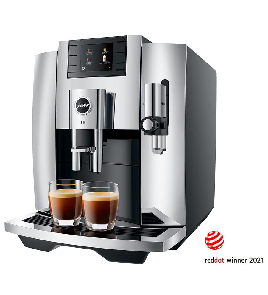 JURA E8 Chrome Kaffeevollautomat JURA Luxembourg